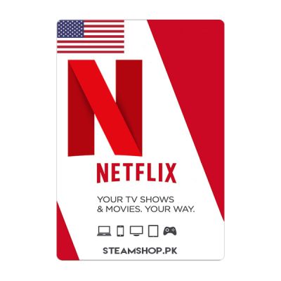 گیفت کارت 5 دلاری Netflix Gift